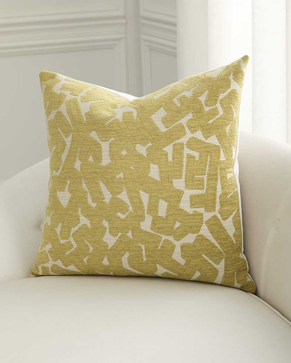 Hero Abstract Decorative Pillow, 24" Square